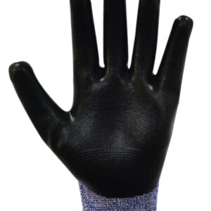 GUANTES SIN COSTURA ANTICORTE CON NITRILO TALLE 10