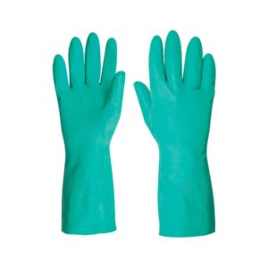 GUANTES ACRILO NITRILO VERDE FLOCADO