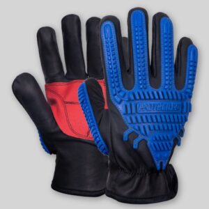 GUANTE DE CUERO TPR ANTI-IMPACTO